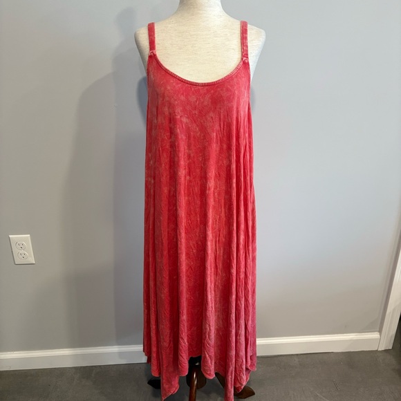 torrid Dresses & Skirts - Torrid Super Soft Red Sleeveless Midi Dress 2XL